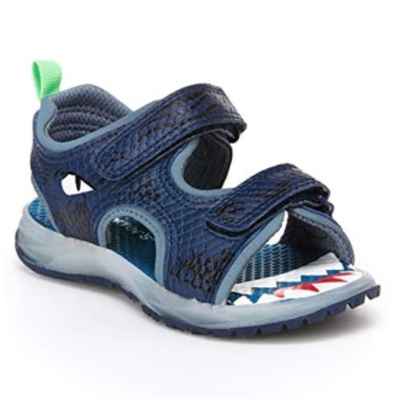 Carter's Boys Dilan Light Sandal-Double Adjustable - Picture 3 of 5